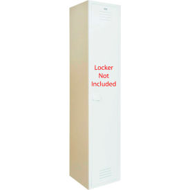 Bradley End Panel for Flat Top Locker EPFT-S1272-202 12x72 - Beige EPFT-S1272-202