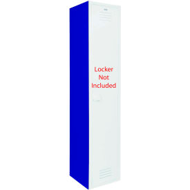Bradley End Panel for Flat Top Locker EPFT-S1272-203 12x72 - Deep Blue EPFT-S1272-203