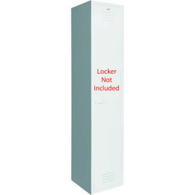 Bradley End Panel for Flat Top Locker EPFT-S1872-200 18x72 - Gray EPFT-S1872-200
