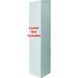 Bradley End Panel for Slope Top Locker EPST-S1860-200 18x60 - Gray EPST-S1860-200