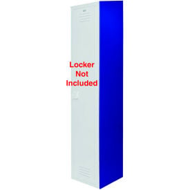 Bradley End Panel for Slope Top Locker EPST-S1860-203 18x60 - Deep Blue EPST-S1860-203