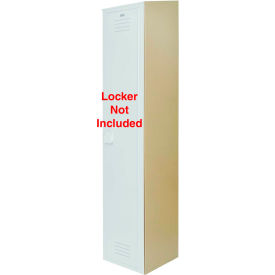 Bradley End Panel for Slope Top Locker EPST-S1872-202 18x72 - Beige EPST-S1872-202