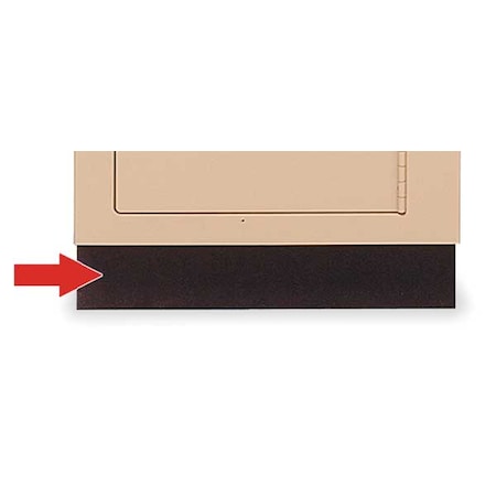 Base Kit, 3 Frame Wide, W 45, D 18, Black MPN:B034518-205