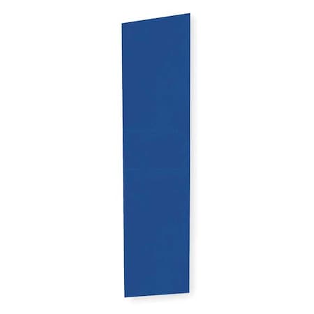 End Panel For Slope Top Locker, D 12, Blue MPN:EPST-S1260-203