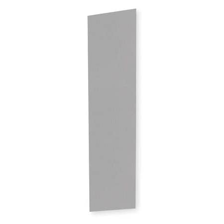 End Panel For Slope Top Locker, D 15, Gray MPN:EPST-S1560-200