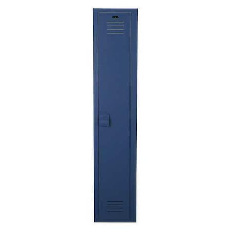 Wardrobe Locker, 12 in W, 12 in D, 72 in H, (1) Tier, (1) Wide, Deep Blue MPN:LK1212721HV-203