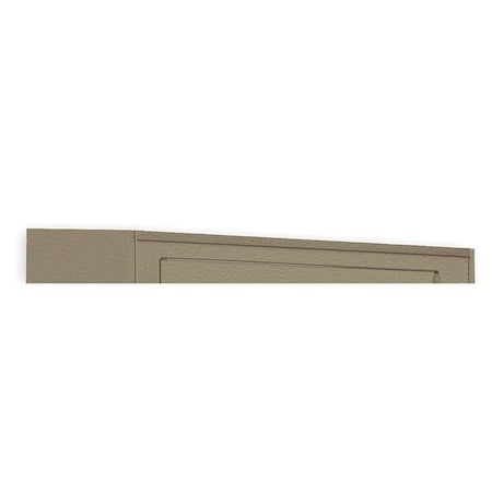 Slope Top Kit, 3 Frame Wide, W36, D15, Beige MPN:ST1536-202