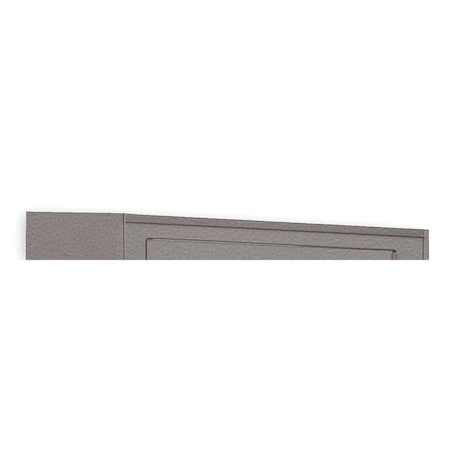 Slope Top Kit, 3 Frame Wide, W45, D18, Gray MPN:ST1845-200