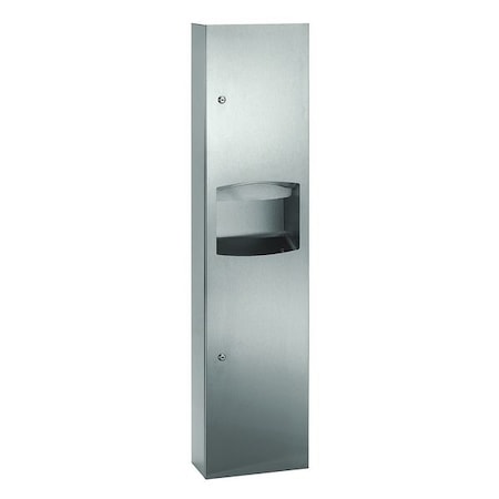 Semi-Recessed Box Towel/Waste Unit MPN:2017-100000