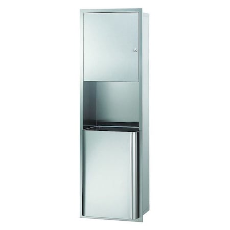 Semi-Recessed Towel/Waste Unit MPN:2271-100000