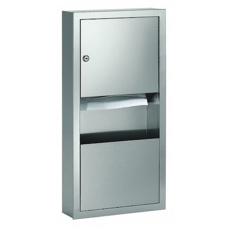 Semi-Recessed Towel/Waste Unit MPN:2291-100000