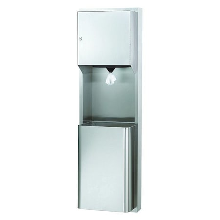 Semi Recessed Box Towel/Waste Unit MPN:236-100000