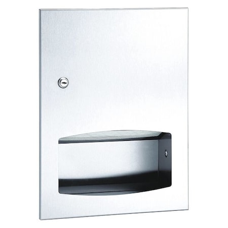 Stainless Steel Recessed Towel Dispenser MPN:2442-000000