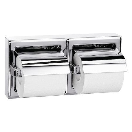 Toilet Paper Holder, (2) Rolls, Polished MPN:5126-000000