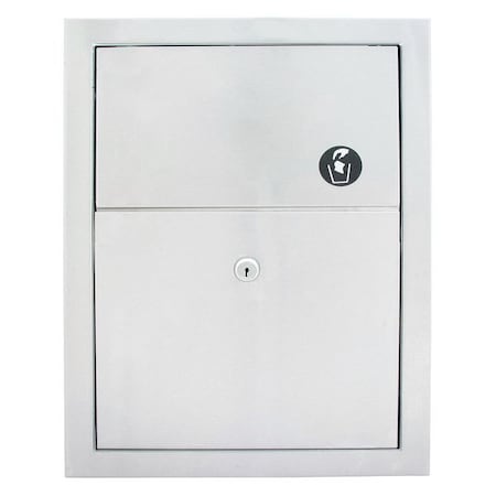 Sanitary Napkin Recptcle, 15In.x12-3/4In. MPN:4731-150000