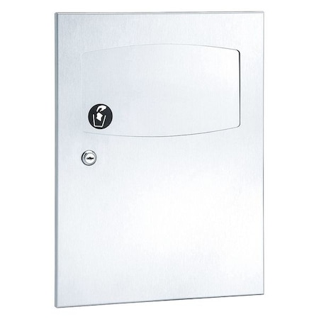 Sanitry Napkin Recptcle, 17In.x12-3/4In. MPN:4737-000000