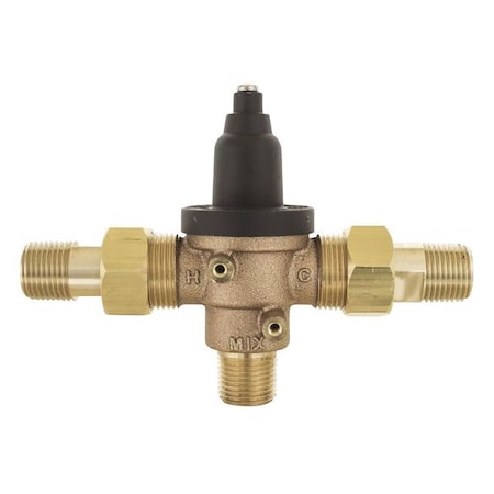Thermostatic Mixing Valve, Brass, 8 gpm MPN:S59-4007