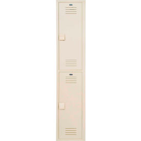 Bradley® 2-Tier 2 Door Lenox Plastic Locker 12