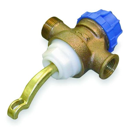 Foot Valve Assembly For Bradley Wash Fountains, 3-1/2 in, Brass/Plastic MPN:S07-066