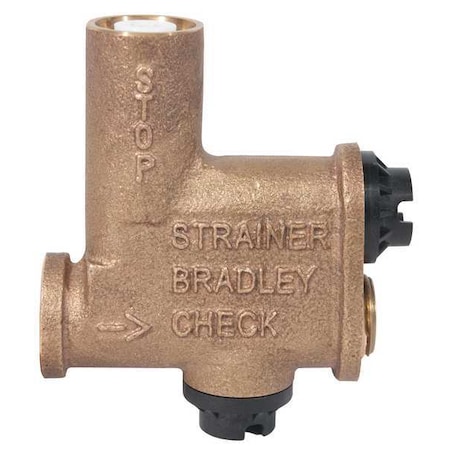 Stop Strainer Check Valve Kit, Brass MPN:S60-003