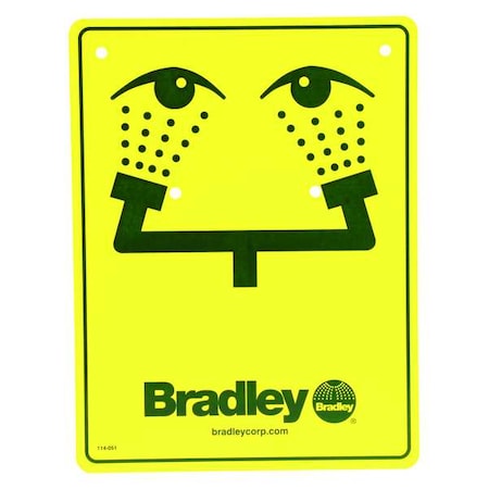 Safety Sign, Eyewash MPN:114-051