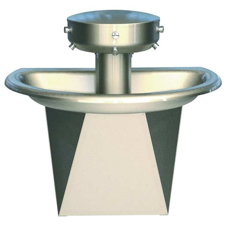 Sentry Wash Station, Semi-Circular, 3 Person, Infrared Sensor, Wall Mount MPN:S93-648