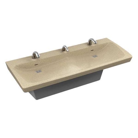 Bathroom Sink System, Sand, 30 in. L, Sensr MPN:S93-736