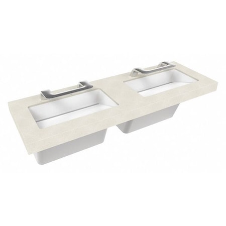 Sensor, Pebble Beach, Two Station Sink, Wash Station MPN:S93-759