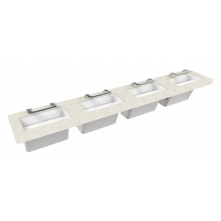 Sensor, Pebble Beach, Four Station Sink, Wash Station MPN:S93-765
