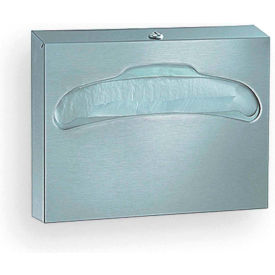 Bradley Corporation Surface Mounted Toilet Seat Cover Dispenser 500 Seat Covers - 583-000000 583-000000
