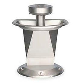 Bradley Corp® Wash Fountain Semi-Circular Off-line Vent Series SN2003 3 Person S93-627