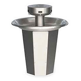 Bradley Corp® Wash Fountain 110/24 VAC Circular Series SN2005 5 Person S93-638