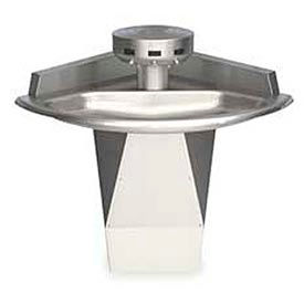 Bradley Corp® Wash Fountain Corner 110/24 VAC Series SN2013 3 Person S93-645