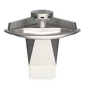 Bradley Corp® Wash Fountain 110/24 VAC Corner Series SN2013 3 Person S93-646