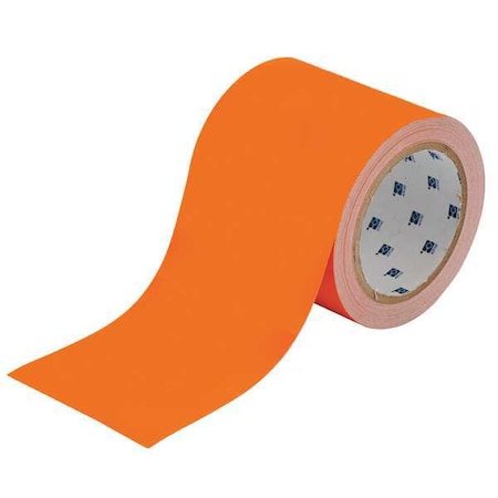 4 In X 100 Ft B514 Orange Floor Tape MPN:104376