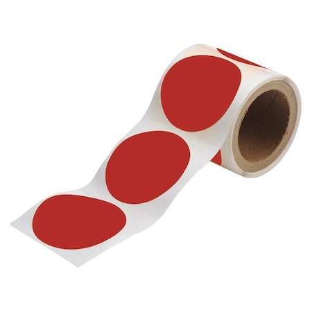 3.5 In B514 Red Floor Dots 300/Rl MPN:104400