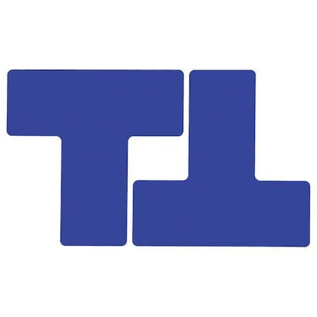 3 In X 8 In B514 Blue Floor Ts 20/Pkg MPN:104450