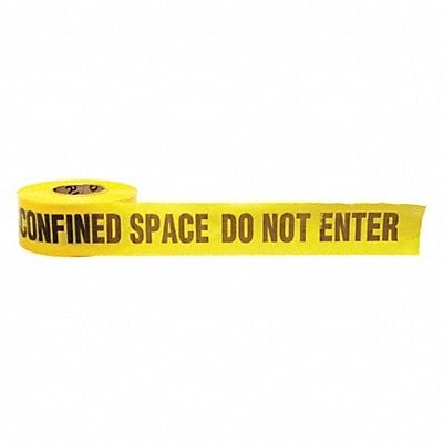 Barricade Tape Yellow/Black 1000ft x 3In MPN:91257
