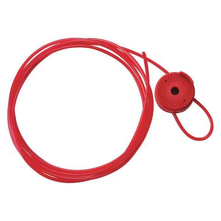 Lockout Cable, 8 ft. L MPN:50932