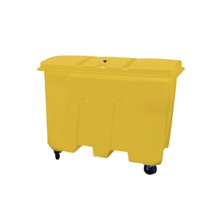 Empty Spill Kit Truck- Extra Large, Orange, Polyethylene MPN:SC-XLBIN