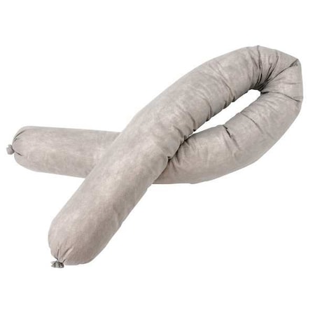 Sorbent Sock, 40 gal, 3 in x 42 in, Universal, White, 20 PK MPN:BSC20