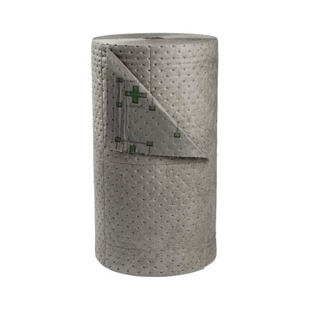 Sorbent Roll, 47 gal, 30 in x 150 ft, Universal, Gray, Polypropylene MPN:HT30