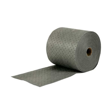 Sorbent Roll, 20 gal, 15 in x 150 ft, Universal, Gray, Polypropylene MPN:MRO315P