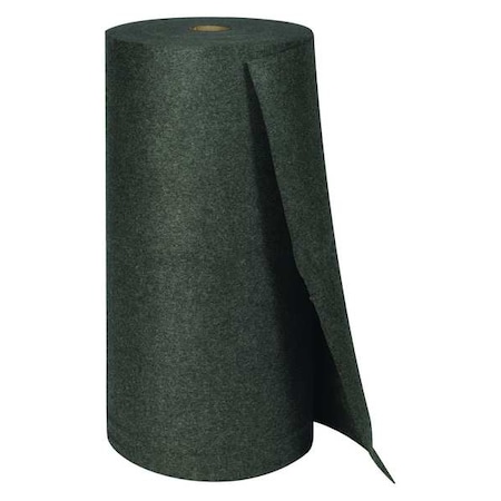 Sorbent Pad, 59 gal, 3 ft x 300 ft, Universal, Gray, Polypropylene MPN:SIR36