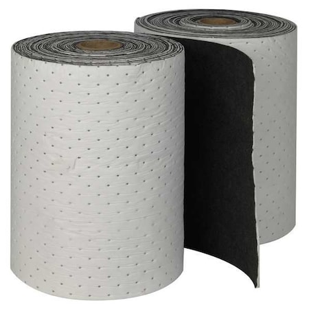 Sorbent Pad, Universal, 36 gal Vol Absorbed per Pkg, White, Polypropylene, 2 PK MPN:TM19