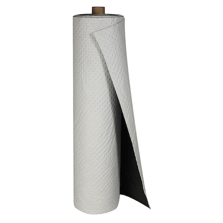 Sorbent Pad, Universal, 39 gal Vol Absorbed per Pkg, White, Polypropylene MPN:TM58