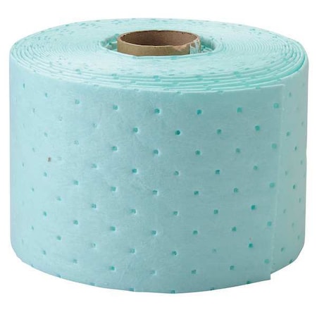 Sorbent Roll, 27 gal, 7 1/2 in x 200 ft, Universal, Green, 2 PK MPN:UN75200