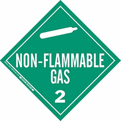 DOT Container Placard 10-3/4 Label W MPN:63437