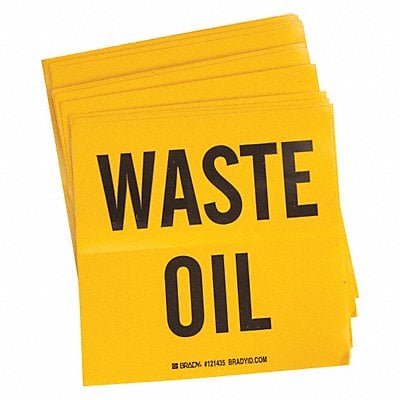 DOT Handling Label Waste 6 W PK100 MPN:121435