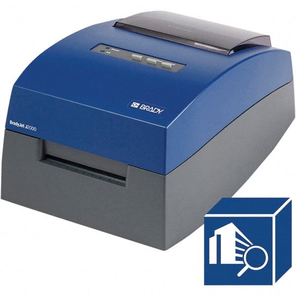 Electronic Label Makers, Power Source: Electric , Color: Blue , Includes: Brady Workstation SFID Software Suite, Power Cord, Printer, Quick Start Guide MPN:150158